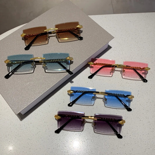 Lunettes de soleil carrés Serpentard Collection Mythik