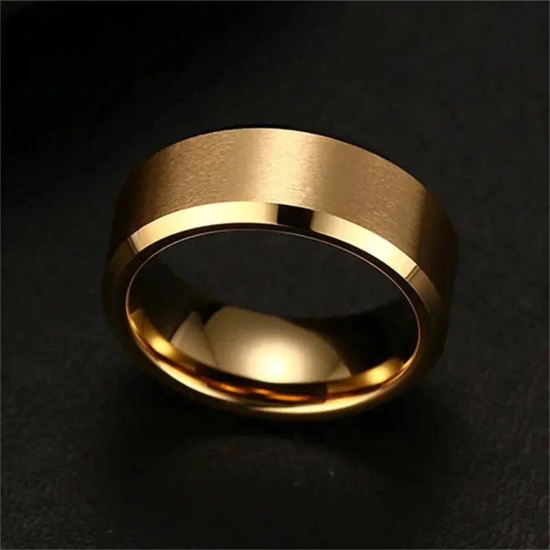 Bague Matte Simple