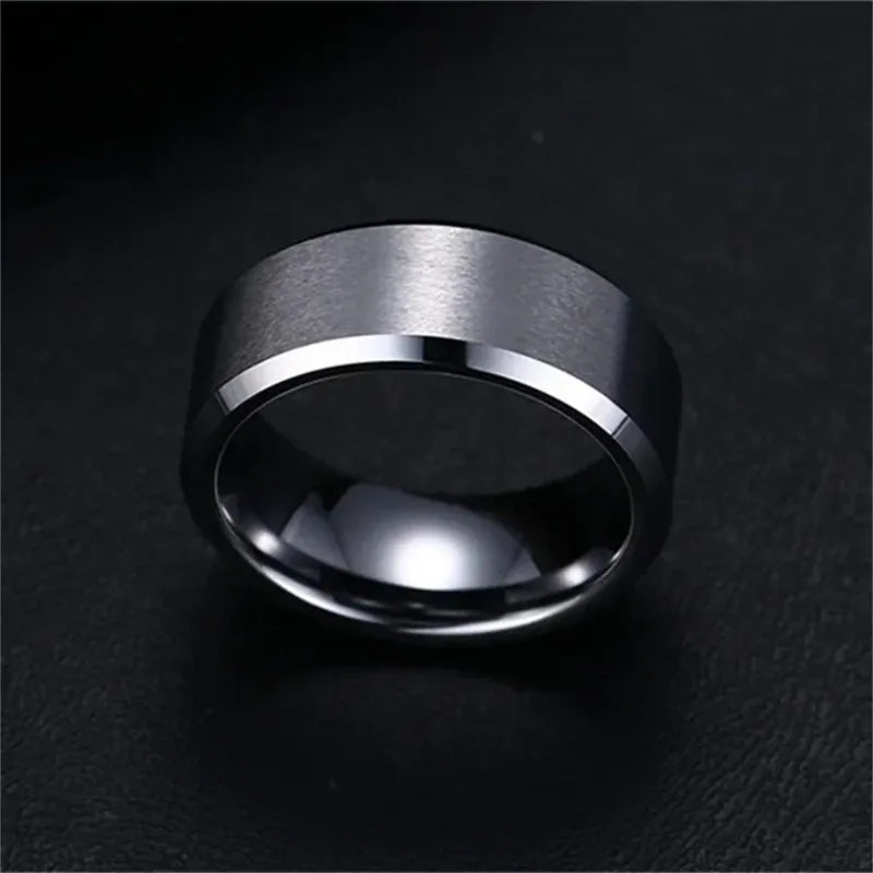 Bague Matte Simple