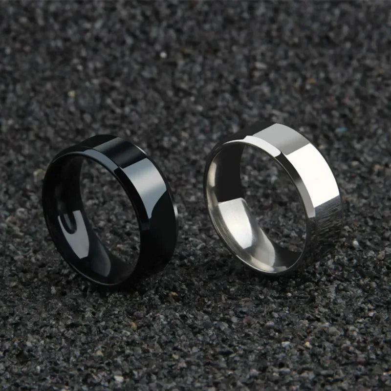 Bague Matte Simple